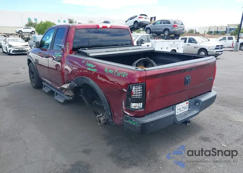 2021 Ram 1500 Classic Warlock 4X4 6'4 Box из США, поврежденный, VIN 1C6RR7GG0MS559705